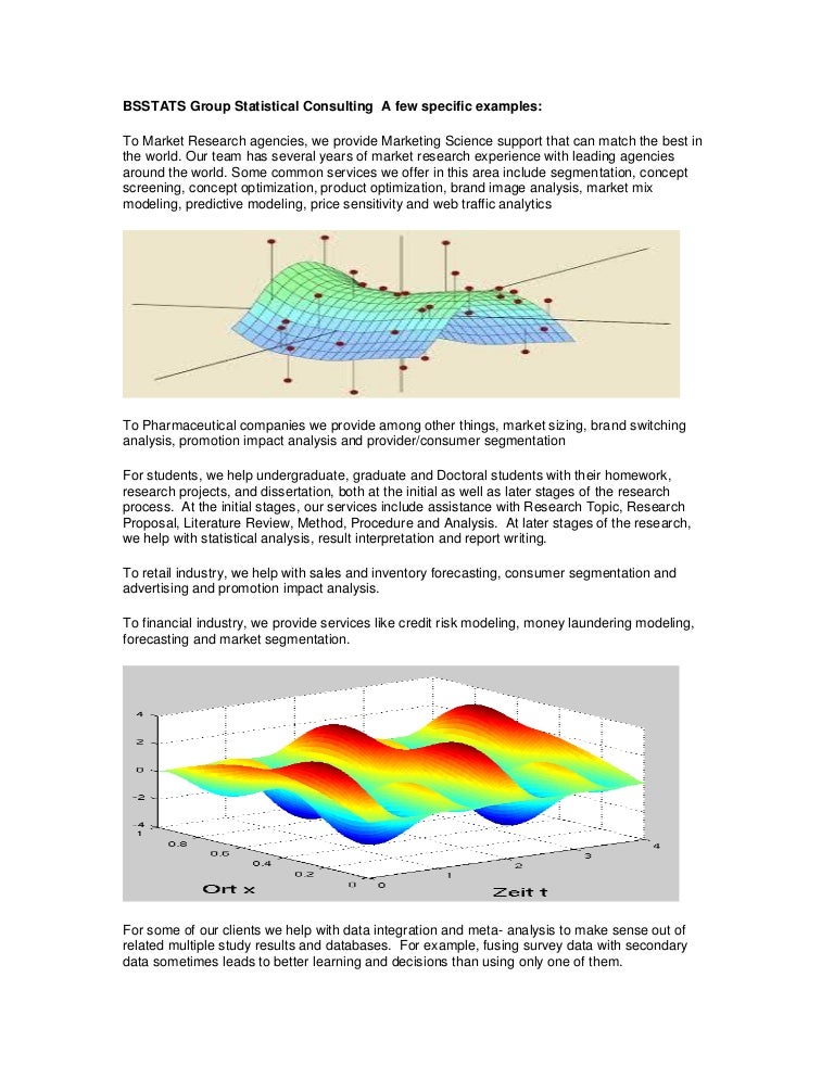 Dissertation statistical services gumtree